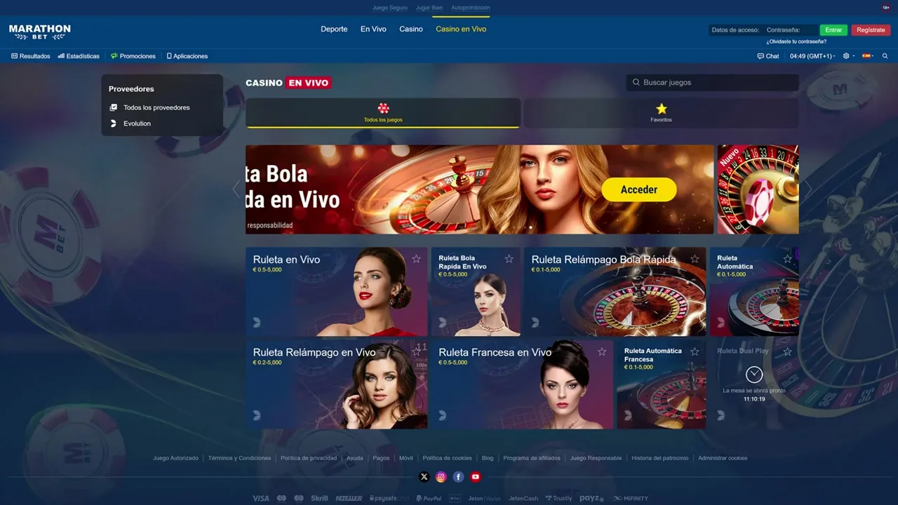Comparativa de métodos de cobro y retirada mínima en un casino online