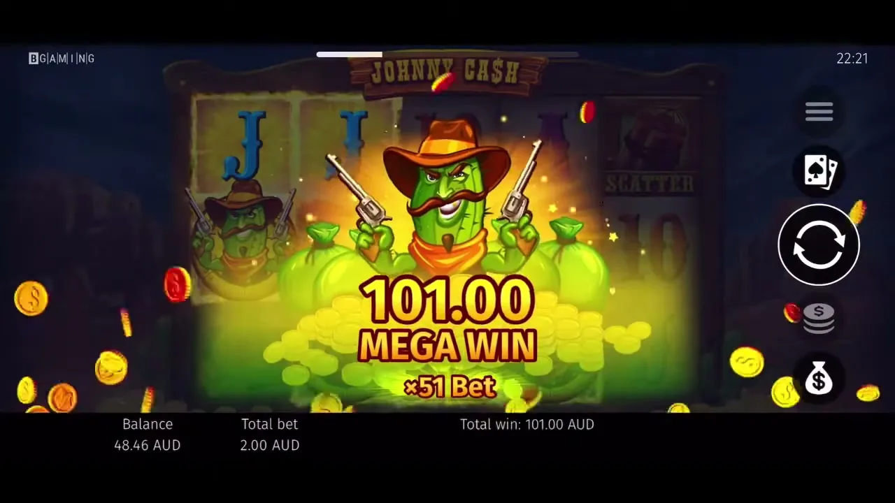 Gold Rush with Johnny Cash gameplay