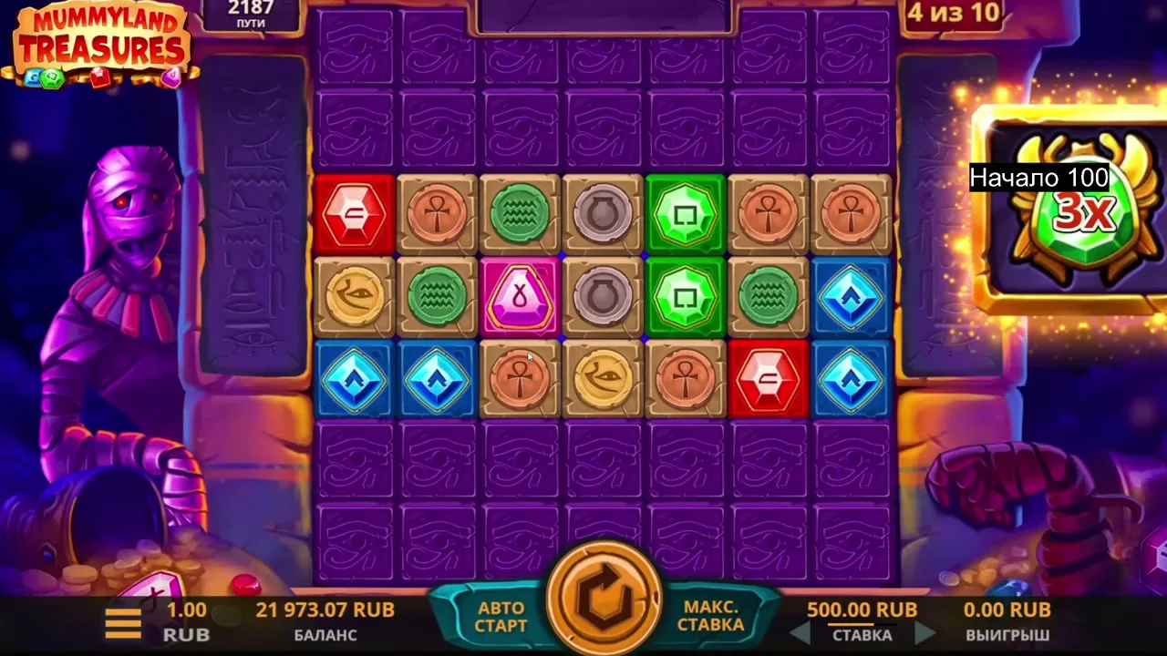 Mummyland Treasures en casino online