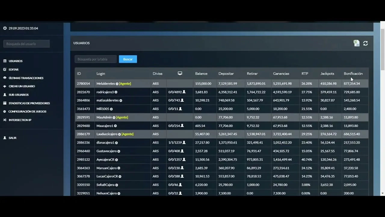 Software para casinos