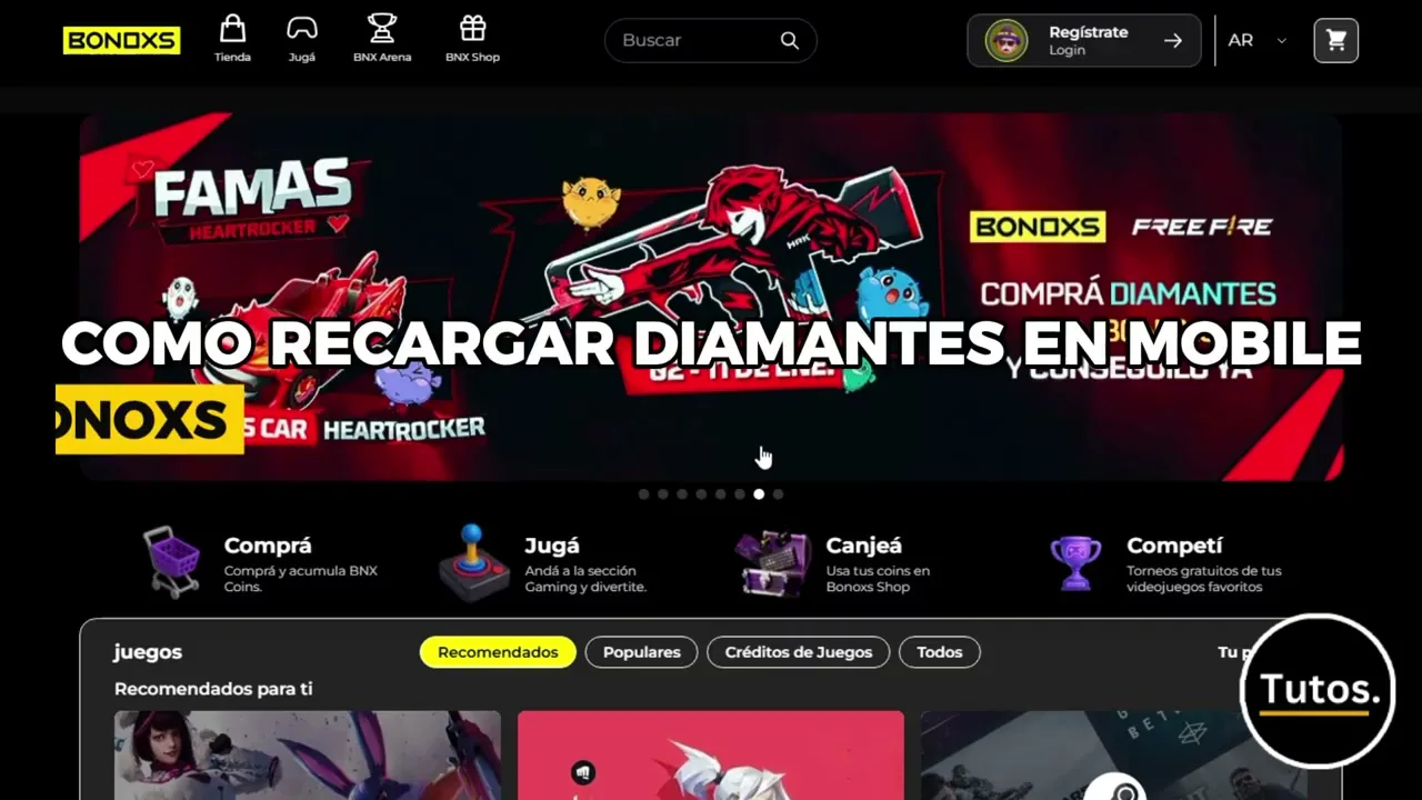 Bono recarga casino