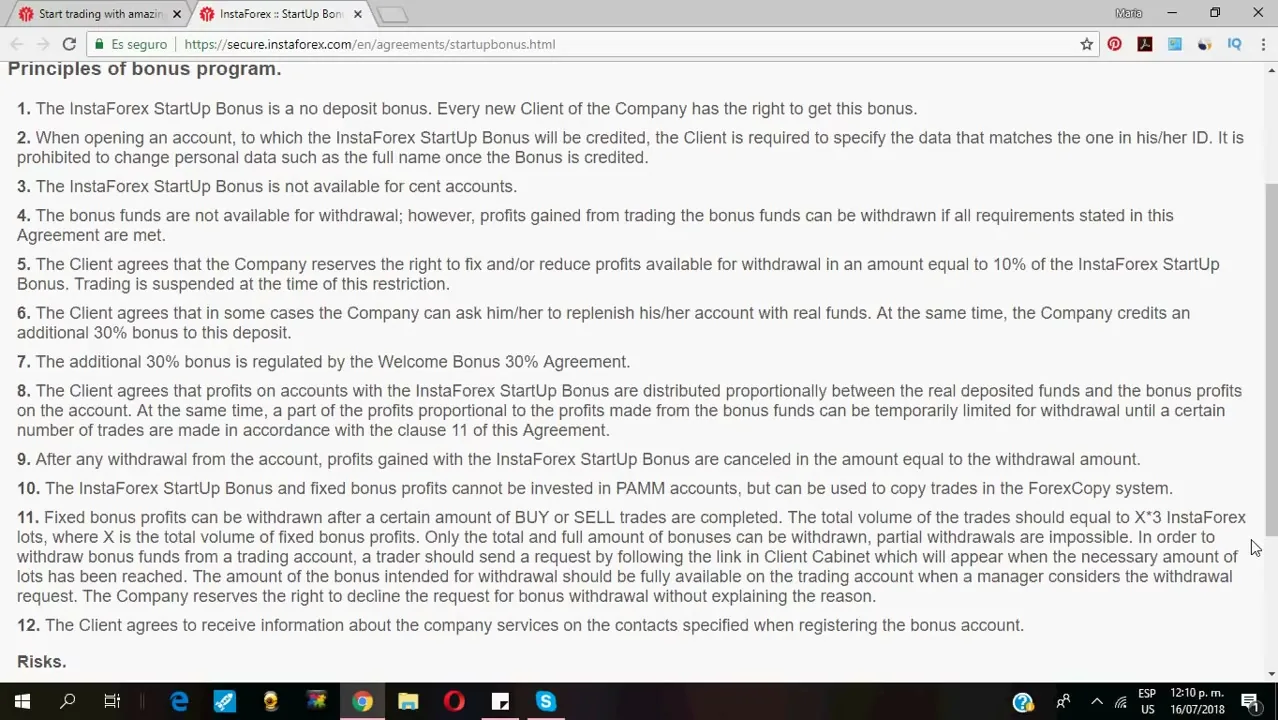 Bono casino sin depositar